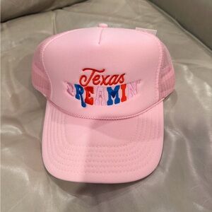 Katydid light pink trucker hat! “Texas Dreaming” NWT